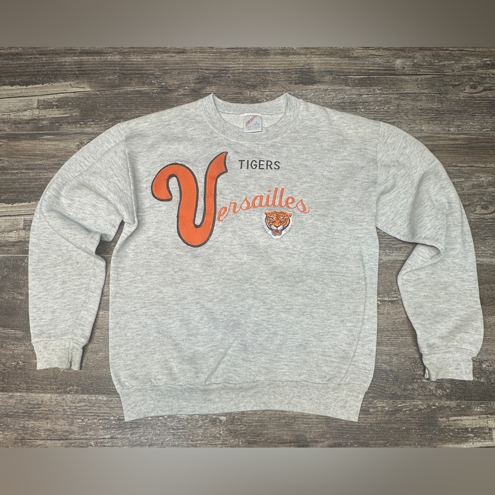 Vintage Versailles Tigers Sweatshirt Crewneck - XS - Grey - GUC